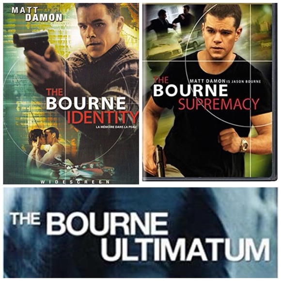 3 Bundle Bourne Supremacy Bourne Identity Bourne Ultimatum Matt Damon - Picture 3 of 7